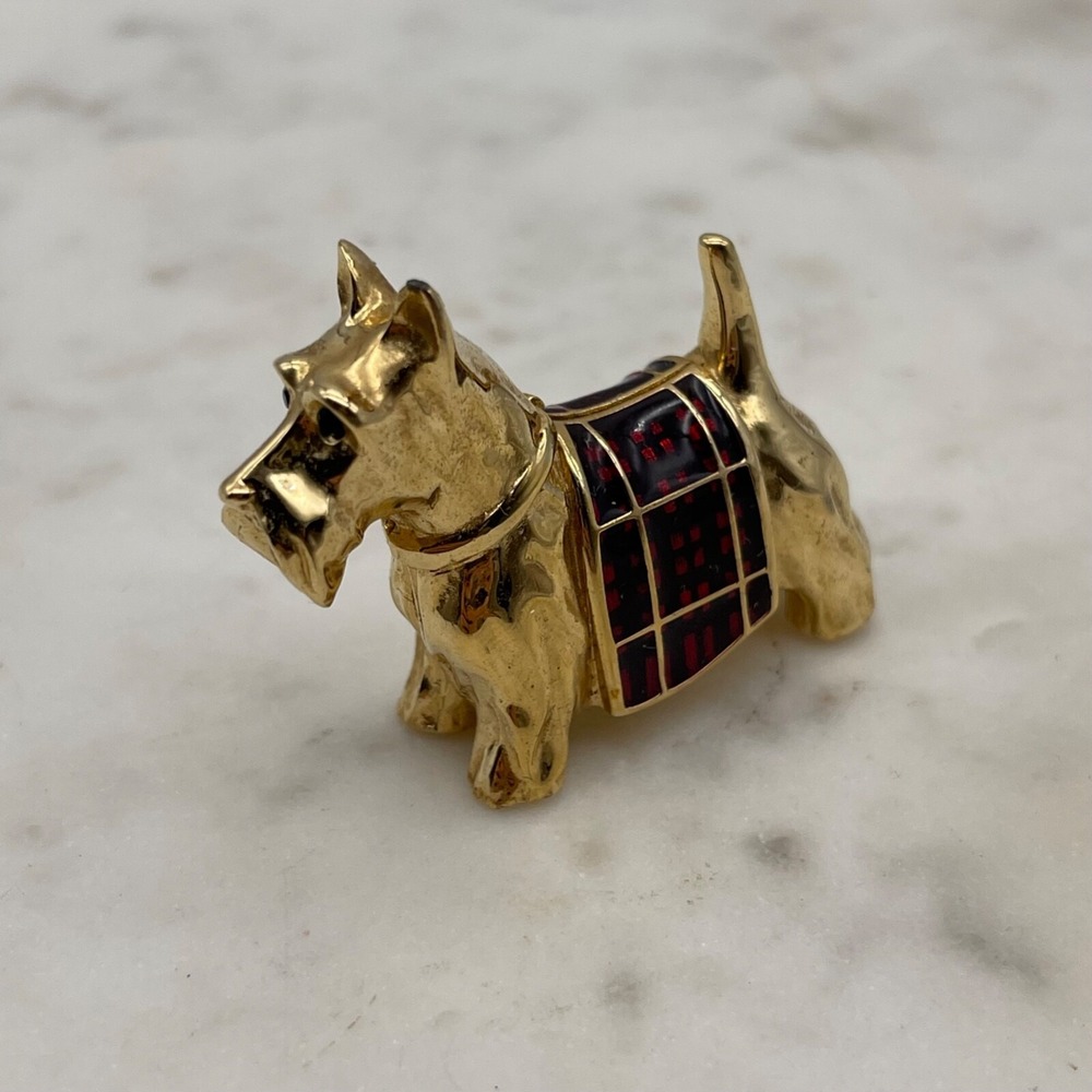 VINTAGE ESTEE LAUDER SCOTTIE‎ DOG COMPACT